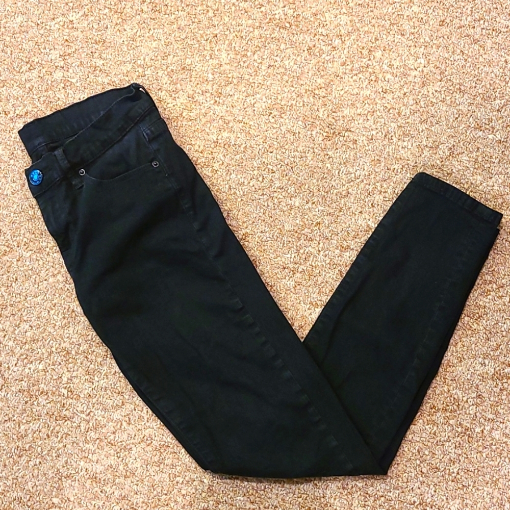 BDG Black Skinny Jeans, 26W, Size 2